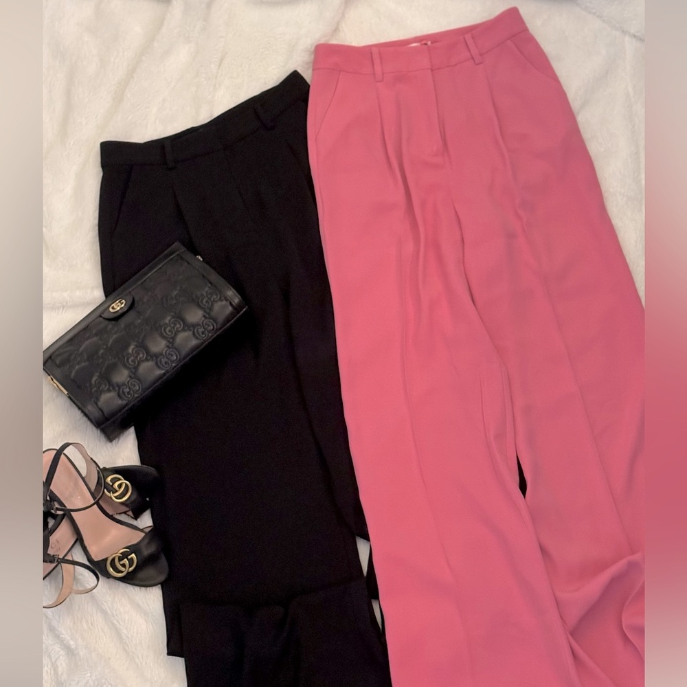 Wide leg Slacks - Pair